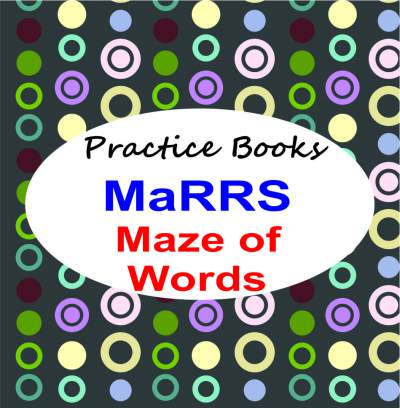 how to prepare child for marrs maze of words books